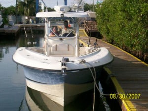 Marathon charter boat