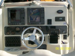 Marathon charter boat console