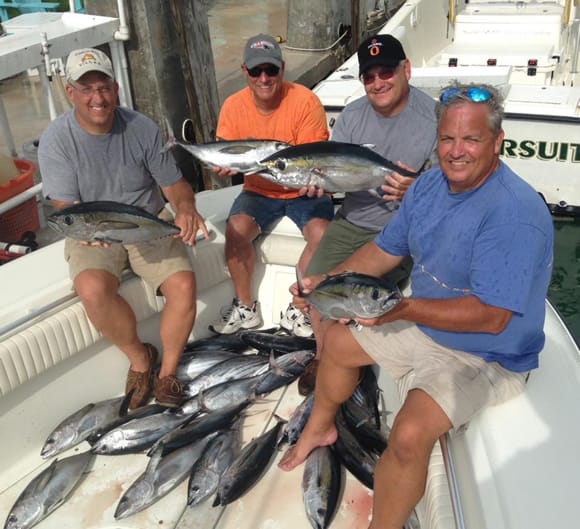 Summer Time Fishing In The Florida Keys Area of Marathon