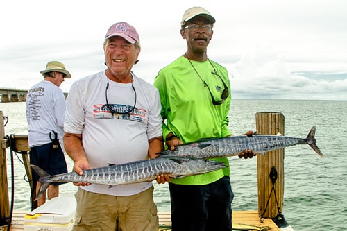 wahoo caught by the veterans at fish with a hero event