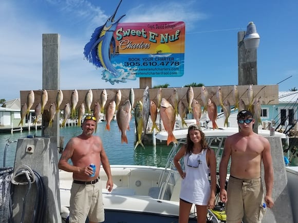 Marathon FL reef fishing charters