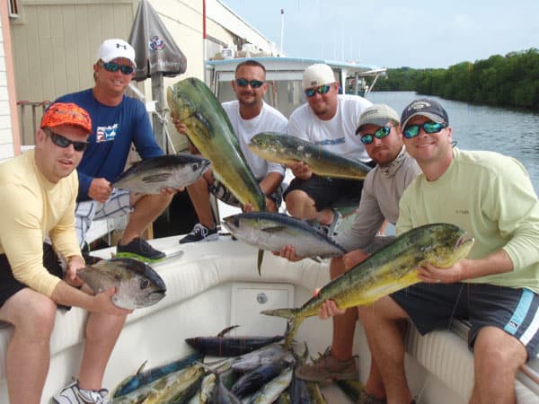 Marathon Florida Keys deep sea fishing trip with Sweet E'Nuf Charters